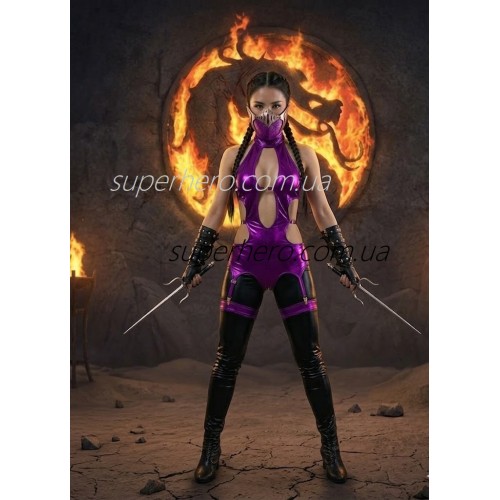 Милина Мортал Комбат косплей Mileena Mortal Kombat